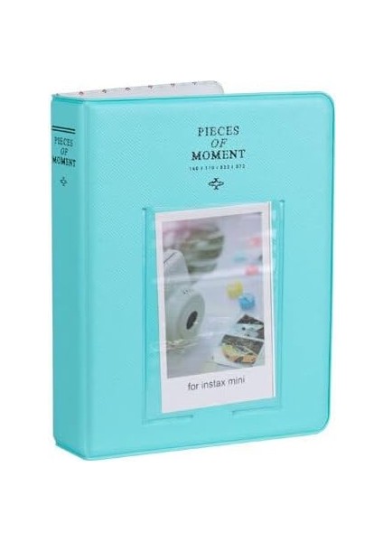 Moment Polakart Fotoğraf Albümü - 65 Kapasite - 6x9 Ebat (Yeşil)