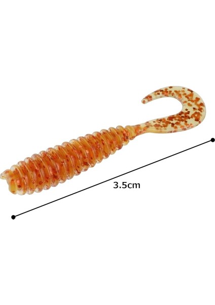 Craft Paraworm Pw-Grub 1.3" #049 Orange Gold modelleri