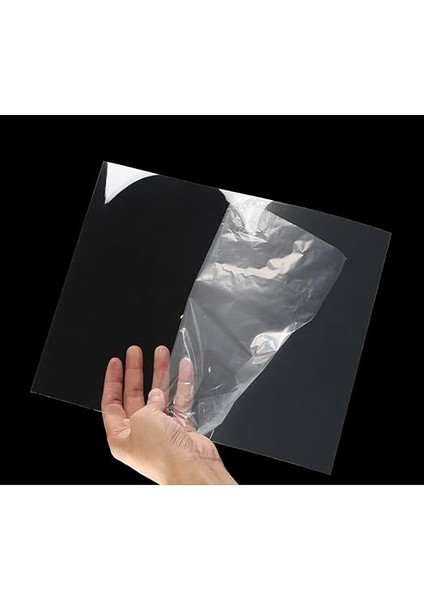 Levha 1mm Şeffaf Pleksi Levha Cam Görünümlü Pleksi Tablo Camı 30 x 55CM fırsatları