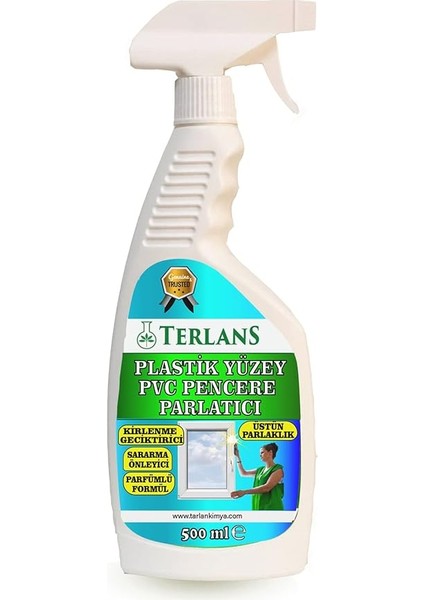 Plastik Yüzey Pvc Pencere Temizleyici Parlatıcı 500 ml Pvc Plastic Cleaner