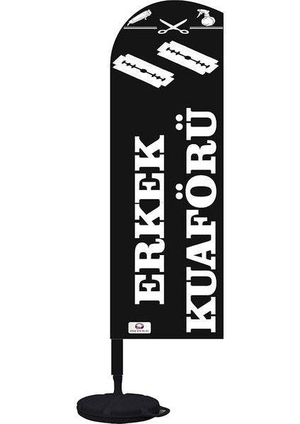 Erkek Kuaförü Yelken Bayrak