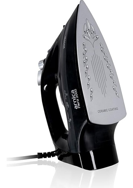 Flora 2000 Seramik Ütü Siyah Gümüş fiyatları