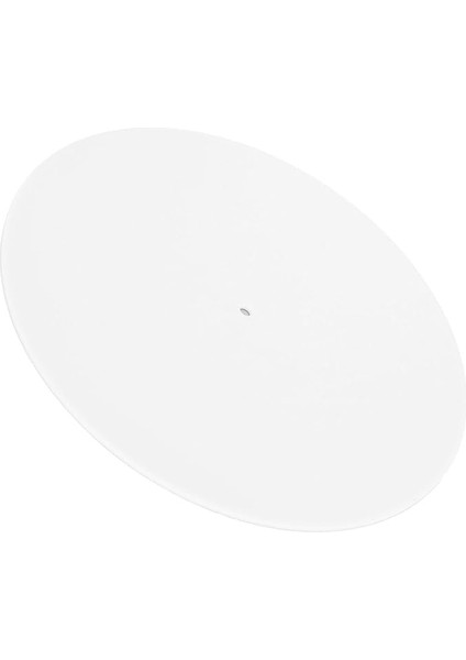 Standart 12 Döner Tabla Tabakları Için Akrilik Döner Tabla Matı, Akrilik Döner Tabla Için Slipmatlar - Statik ve Tozdan Kaynaklanan Gürültüyü ve Sesleri Azaltır, Plak Oynatıcı (1)