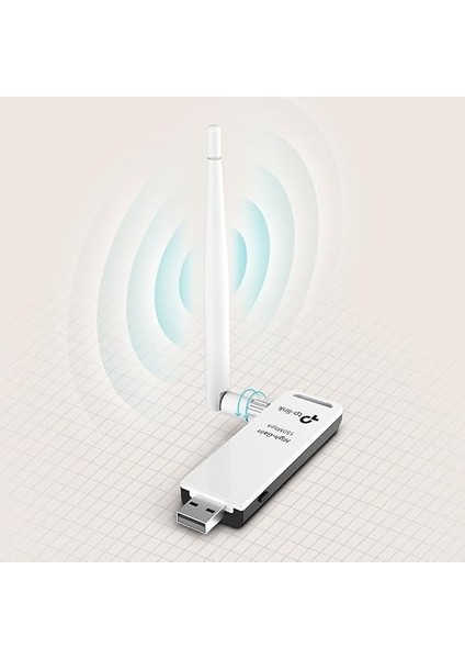 TL-WN722N, N150 Mbps Yüksek Kazanımlı Kablosuz USB Adaptör, 4dbi Ayrılabilir Anten fırsatları