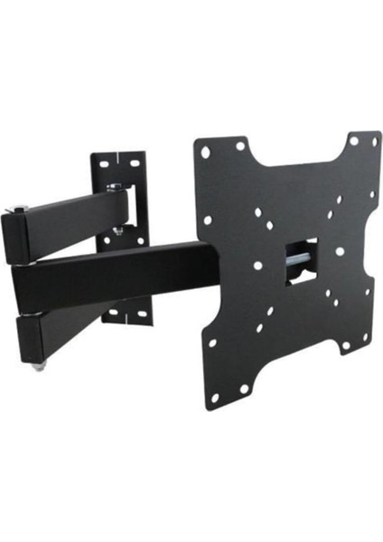 LCD LED Plazma Tv Askı Aparatı Hareketli Üç Kollu 82-102CM 32'42' Siyah