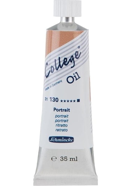 College Oil Yağlı Boya 35 ml 130 Portrait