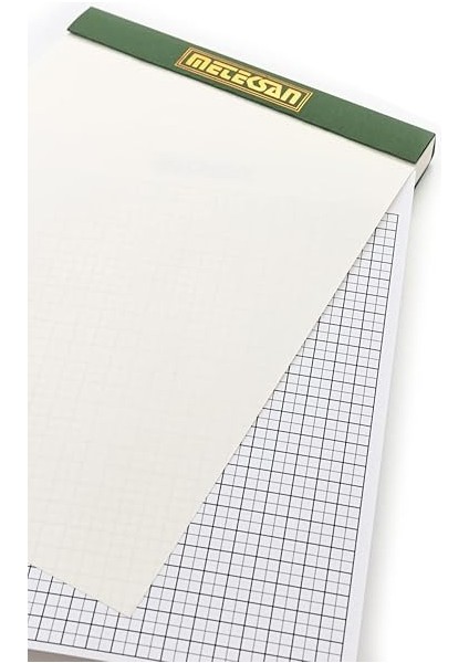 Prestij 17X24 cm Dokulu Karton Kapaklı Bloknot, 150 Yaprak, Düz, Yeşil fırsatları