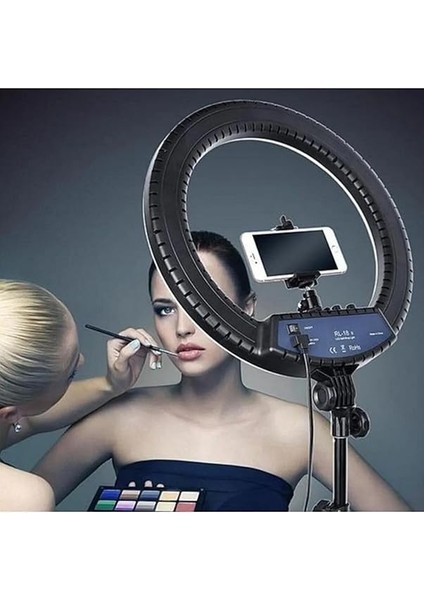 A+ Kalite Megalux Ring Light LED Işık Halkası 21 Inç Profesyonel Influencer Işığı ve 210 cm Monopod fırsatları