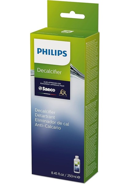 Kitchen Appliances Philips Orijinal Espresso Makinesi Kireç Çözücü, Makine Ömrünü Uzatmak Için Mükemmel Kireç Çözme, 1 Kireç Çözme Döngüsü, 250 ml Şişe, (CA6700/47) fırsatları