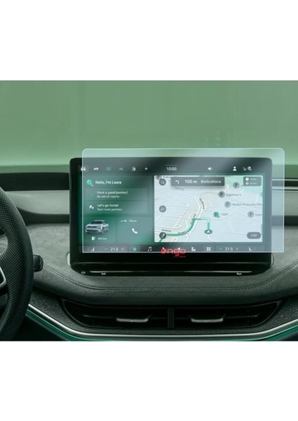 Skoda Enyaq Coupe 13 Inç Multimedya ile Uyumlu Ekran Koruyucu 9h Parlak Nano