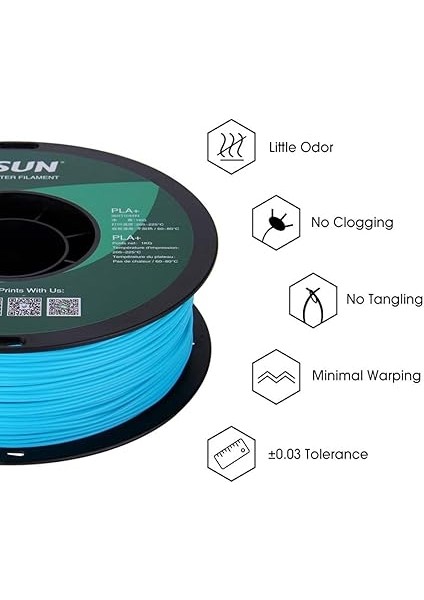 - Pla + Filament 1.75 mm Açık Mavi fırsatları