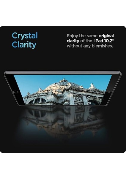 iPad 10.2" 9.nesil (2021) / 8.nesil (2020) / 7.nesil (2019) Cam Ekran Koruyucu Glas.tr Slim - AGL00236 indirimleri