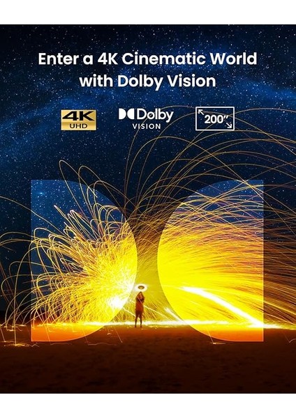 Nebula Cosmos Laser 4K Se Google Tv'li Dolby Vision Projeksiyon Cihazı fiyatları