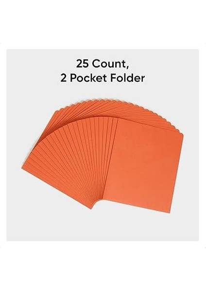 Iki Cepli Ağır Klasör, Mektup Boyutu, Turuncu, Kutu Başına 25 (87858) fiyatları