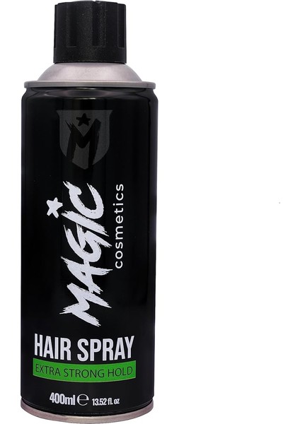 Cosmetics Saç Şekillendirme Spreyi 400 ml | Saç Spreyi | Ekstra Güçlü Tutuş | Tüm Saç Tipleri Için Şekillendirici | Kadın ve Erkekler Için Saç Spreyi | Ekstra Hacim | Uzun Süre Kalıcı Tutuş