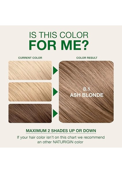 Organik Içerikli Saç Boyası 8.1 Açık Kül Sarısı fırsatları