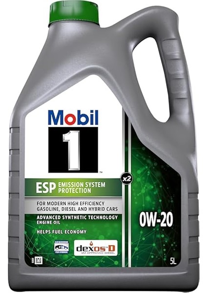 1 Esp X2 0W20 Motor Yağı 5 L fiyatları