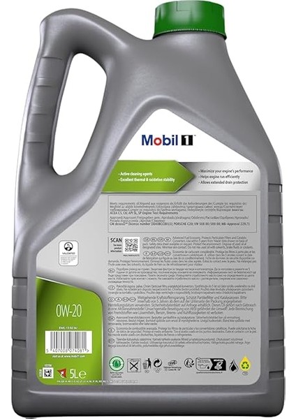 1 Esp X2 0W20 Motor Yağı 5 L fırsatları