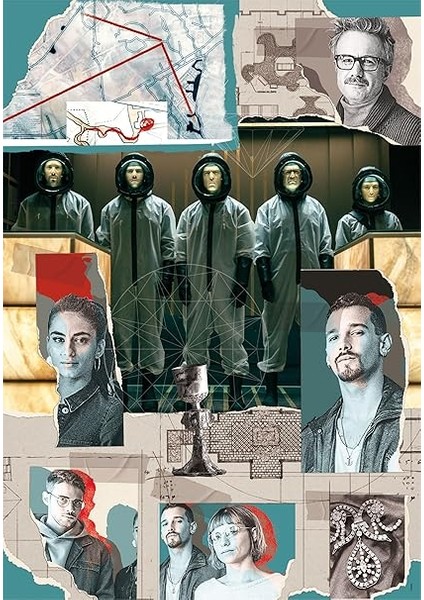 1000 Parça La Casa De Papel Puzzle Berlin 1 (Compact Box) fiyatları