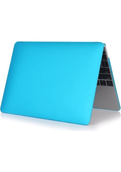 Macbook Pro Kılıf 15 Inç A1707 A1990 ile Uyumlu Mat Açık Mavi fırsatları