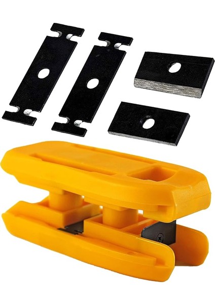 Furndıy 3'ü 1 Arada Kenar Bantlama Düzeltici - Kenar Bantlama Düzeltici - Kenar Bantlama Kesici - Melamin Kesici - Kenar Bantlama Kırpma (3'ü 1 Arada Kenar Bant Düzeltici + Yedek Bıçaklar)