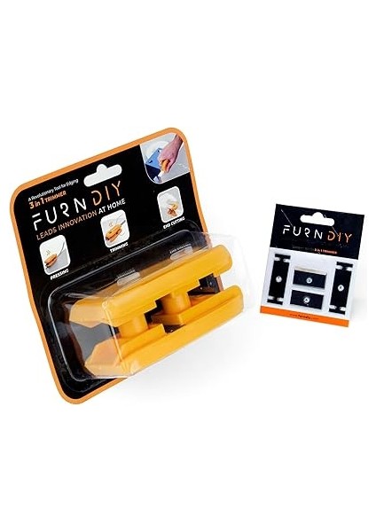 Furndıy 3'ü 1 Arada Kenar Bantlama Düzeltici - Kenar Bantlama Düzeltici - Kenar Bantlama Kesici - Melamin Kesici - Kenar Bantlama Kırpma (3'ü 1 Arada Kenar Bant Düzeltici + Yedek Bıçaklar) fiyatları