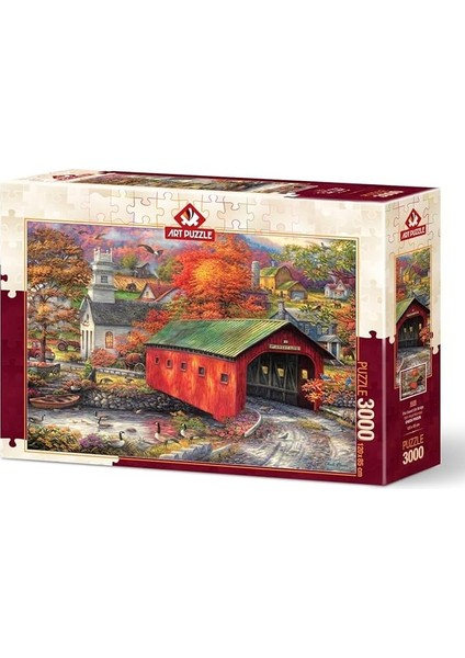 Puzzle Tatlı Hayat Köprüsü 3000 Parça Puzzle