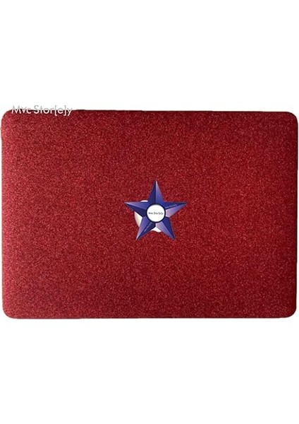 Macbook Kılıf Kapak Simli Kılıf Mac Pro 13INÇ M1-M2, A2338 A2289 A2251 A2159 A1706 A1708 A1989 ile Uyumlu G1505 Bordo modelleri