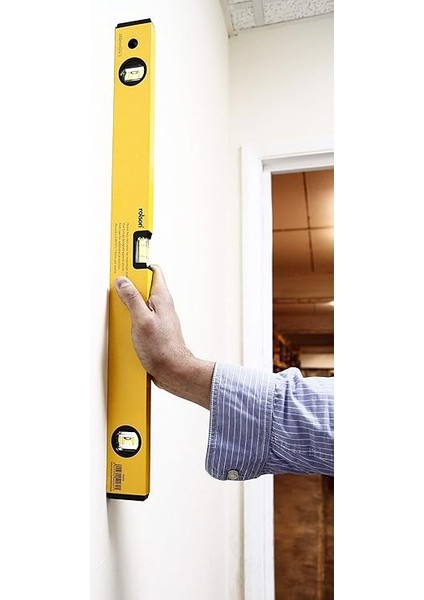 54464 600 mm Alloy Spirit Level, Yellow modelleri