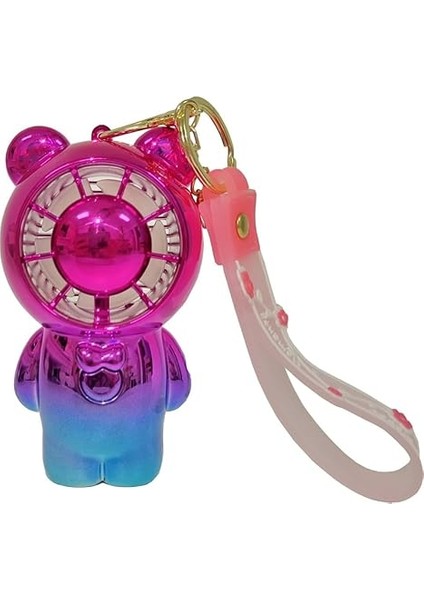 Fan Ki-Wi Taşınabilirayıcık Vantilatör Anahtarlıklı Sessiz Fan (Pembe) fırsatları