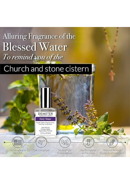 The Library Of Fragrance Holy Water 30ML Edc Parfüm Sprey fırsatları