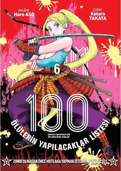 Zom 100 5-6-7-8 Manga Seti (4 Kitap) / Anime-Manga Sticker ve Kartpostal Hediye modelleri