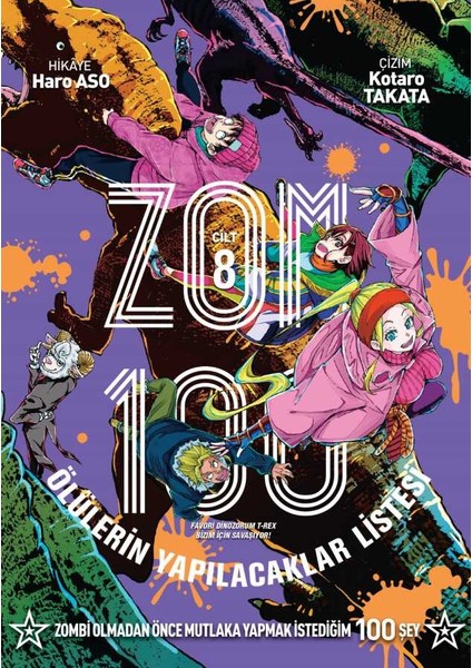 Zom 100 5-6-7-8 Manga Seti (4 Kitap) / Anime-Manga Sticker ve Kartpostal Hediye indirimleri