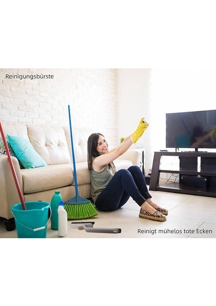 Zaofem Sert Kıl Kenar Temizleme Fırçası, 360 Döner Temizleme Fırçası, Cımbız ve Spatula ile Derz Temizleme Fırçası, Harç Fırçası, Mutfak ve Banyo Için (Şekil. Gerici) fiyatları