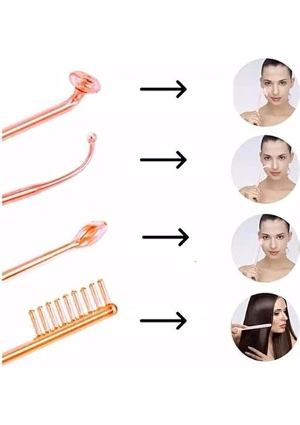 Frekans Cihazı Cilt Gençleştirme Cihazı 4 Başlıklı modelleri