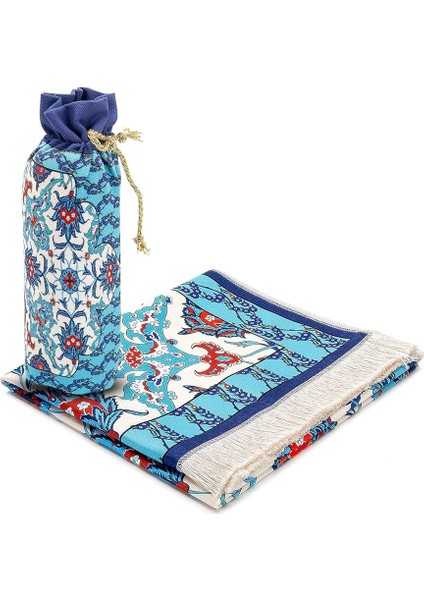 Online Ipek Dokulu Taşıma Çantalı Seccade (Desen 9) indirimleri