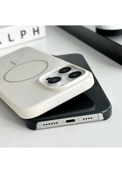 iPhone 16 Pro Max ile Uyumlu Kılıf Kamera Çıkıntı 2mm Korumalı Mat Marble Magsafe ile Uyumlu Tam Gövde Korumalı iPhone 16 Pro Max ile Uyumlu Kılıf Summit Stone indirimleri