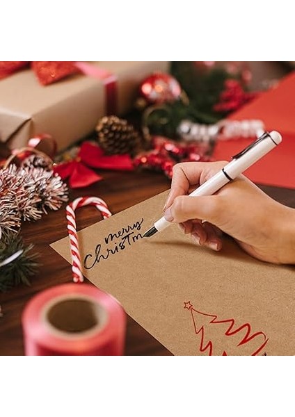 50 Adet A4 Kraft Kağıdı 21 x 29,7 cm 200 G/m² Yazdırılabilir Kraft Karton A4 Kendin Yap Boş Kartlar, Düğün Davetiyeleri, Şükran Günü Kartları indirimleri