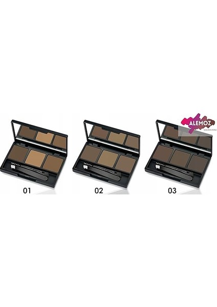 Rose Eyebrow Styling Kit 01 Blonde 1 Paket modelleri