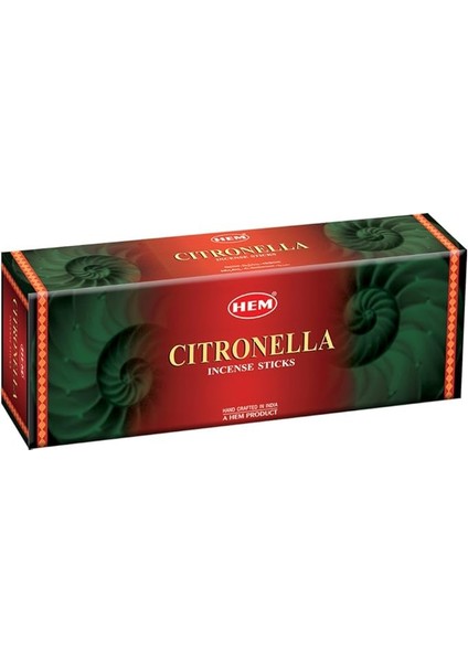 Citronella Tütsü Çubuğu Seti (3,7 Inç x 2,3 Inç x 25,5 Cm, Siyah, 120'LI Paket)