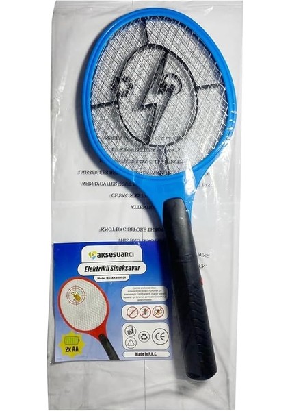 1 Adet Pilli Sinek Raketi Sivrisinek Öldürücü Raket Haşere Öldüren Elektrikli Sineklik Aleti - Piller Dahil Değildir fırsatları