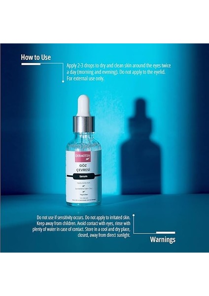 Göz Çevresi Bakım Serumu Hyaluronik Asit ve Dunaliella Salina Özlü 30 ml fırsatları