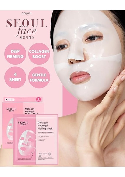 Seoulface Collagen Hydrogel Melting Mask 34G (1 Adet) fiyatları