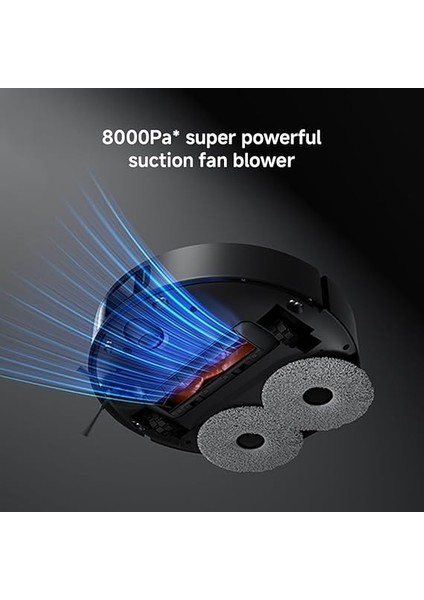 Robot Vacuum X20 Max Robot Süpürge+Mop fırsatları