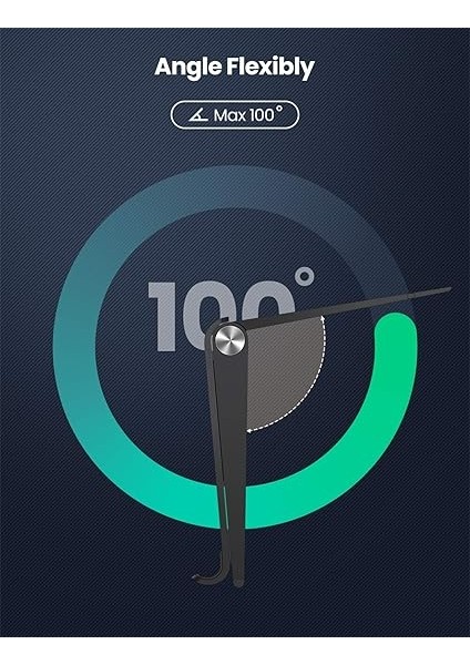 Ayarlanabilir Cep Telefonu Standı iPhone 11 Pro Max Xs, Galaxy S20 S10, Huawei P30 Vb. ile Uyumlu (Siyah) modelleri