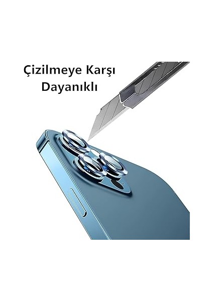 Görüntü Kalitesi Bozmayan Kamera Lens Koruyucu Safir (Sapphire) (Siyah, S25 Plus) fiyatları