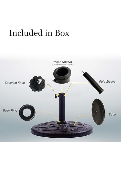 Expressıons Patıo · Home · Garden 911554 9,5 kg Şemsiye Tabanı, Bronz indirimleri