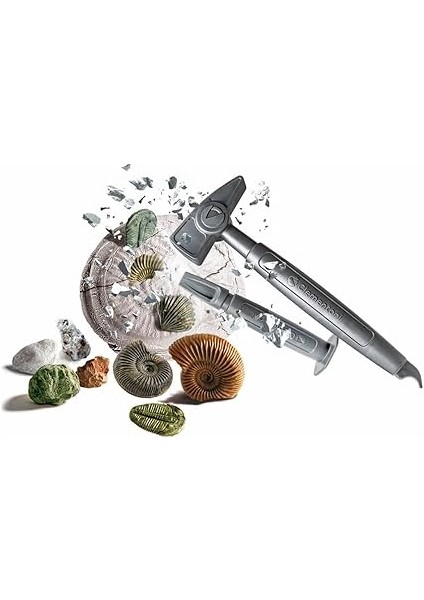 ve Oyun Fosiller ve Mineraller Kazı Seti modelleri