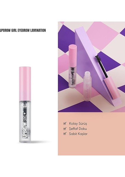 Upbrow Girl Eyebrow Lamination Kaş Sabitleyici ve Şekillendirici Jel fiyatları