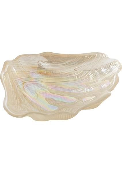 Concept Oyster Dekoratif Tabak Krem 16 cm modelleri